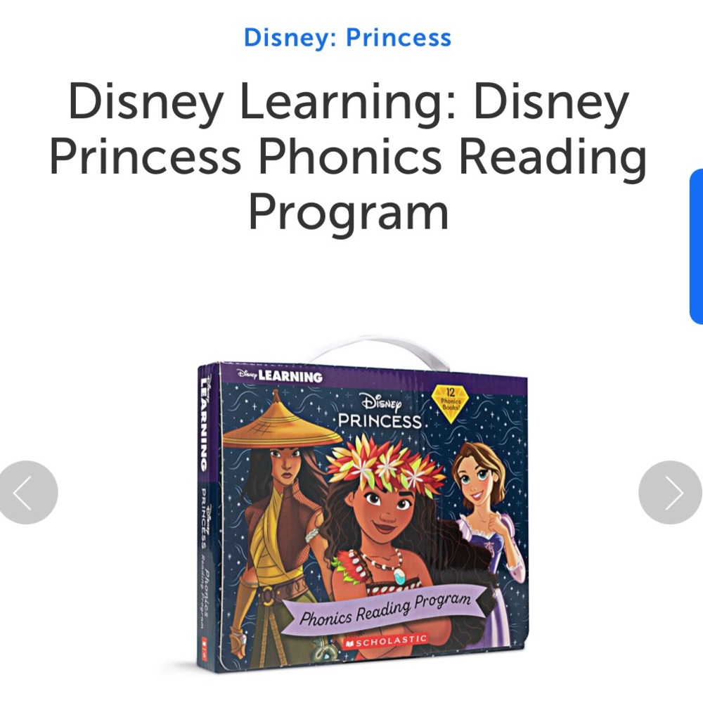 Disney Learning: Disney Princess Phonics Reading Program